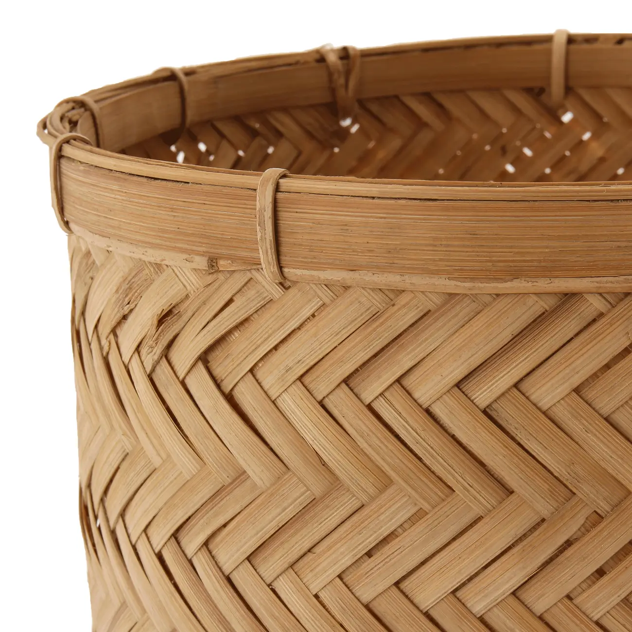 CESTO REDONDO 25 CM GAIA - BAMBU - Foto 5