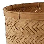 CESTO REDONDO 25 CM GAIA - BAMBU - Foto 5