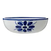 TIGELA 16 CM MONTE SIÃO - BRANCO/AZUL - Foto 1