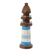 ADORNO 28 CM MARAÚ TAIPU FAROL - PAULOWNIA/MULTICOR - Foto 2