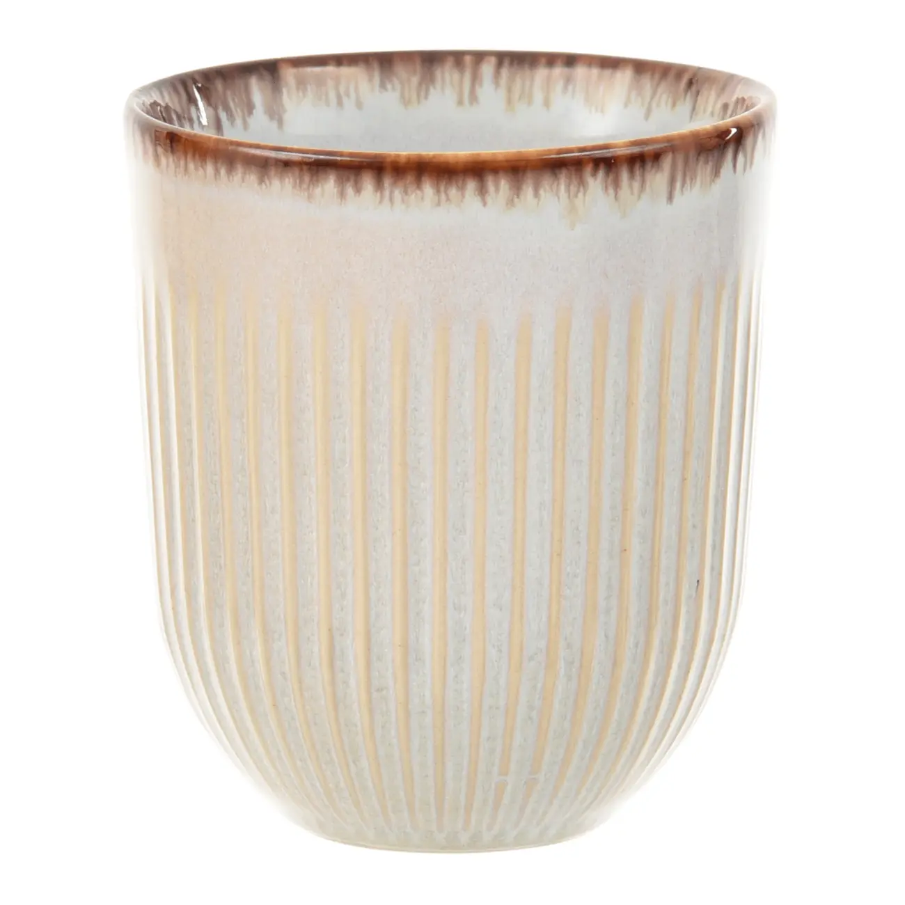 CANECA 380 ML VERSAILLES - CINZA/MARROM - Foto 4