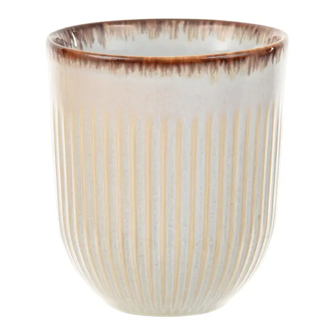 CANECA 380 ML VERSAILLES - CINZA/MARROM - Foto 4