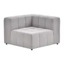 CINZA - SOFÁ MODULAR CANTO SOFO