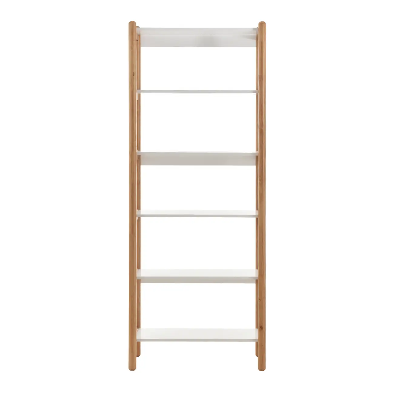 ESTANTE 85 CM X 2,18 M CAULE - AMÊNDOA/BRANCO - Foto 1