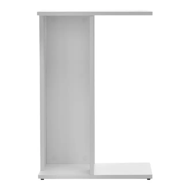 MESA LATERAL 32 CM X 45 CM BITS - BRANCO - Foto 4