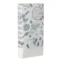 GUARDANAPO 39 CM X 39 CM PACOTE COM 20 PEÇAS BOUQUET XODÓ - BLEU CENDRÉ/BRANCO - Foto 3