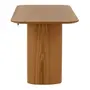 MESA DE ESCRITÓRIO 1 GAVETA 1,70 M X 72 CM ALLURE - FREIJÓ/FREIJÓ - Foto 4