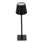 LUMINÁRIA DE MESA LED RECARREGÁVEL KROM - PRETO - Foto 6
