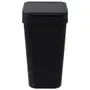 LIXEIRA 15 L FLAP - PRETO - Foto 1