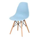 FAIA/AZUL CLARO - CADEIRA DE COZINHA EASY WOOD