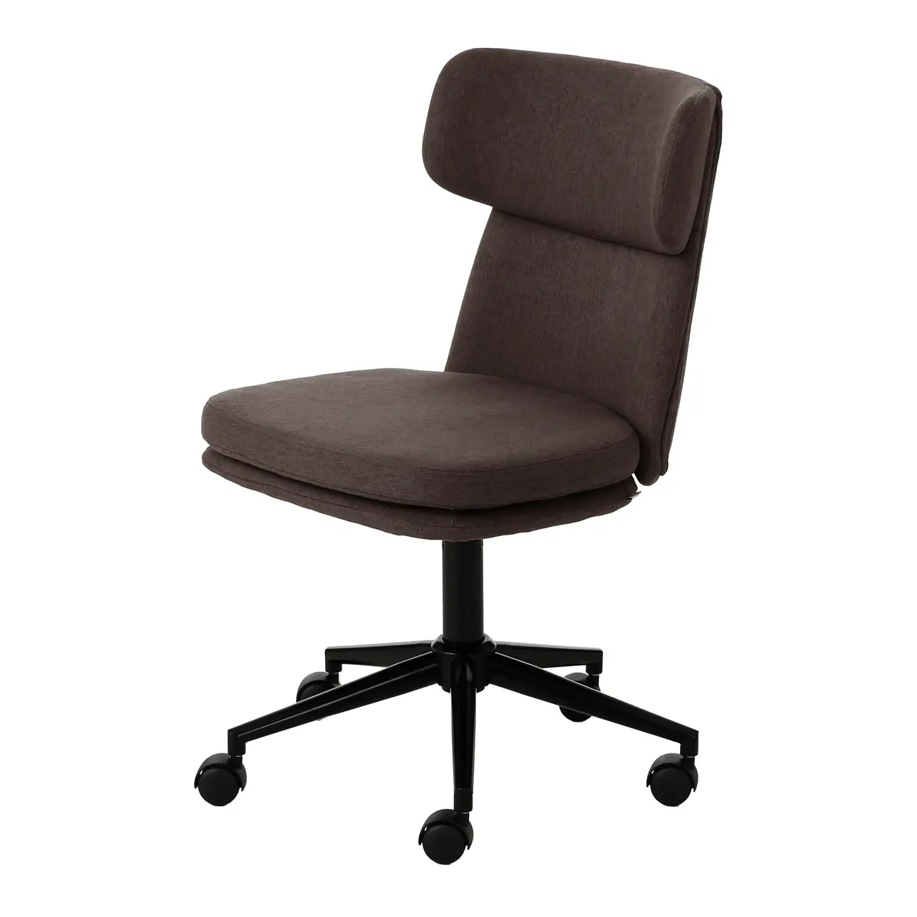 CADEIRA HOME OFFICE ZYGANA - RUBI MOCHA/PRETO - Foto 1