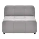 CINZA - SOFÁ MODULAR 1 LUGAR SOFO