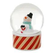 ADORNO GLOBO BONECO DE NEVE 5 CM COLORFUN XMAS - CORES CALEIDOCOLOR/INCOLOR - Foto 3