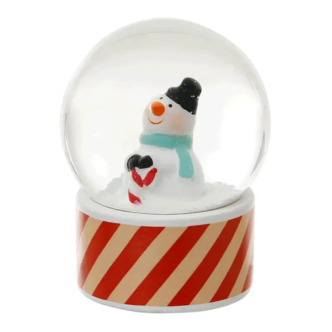 ADORNO GLOBO BONECO DE NEVE 5 CM COLORFUN XMAS - CORES CALEIDOCOLOR/INCOLOR - Foto 3