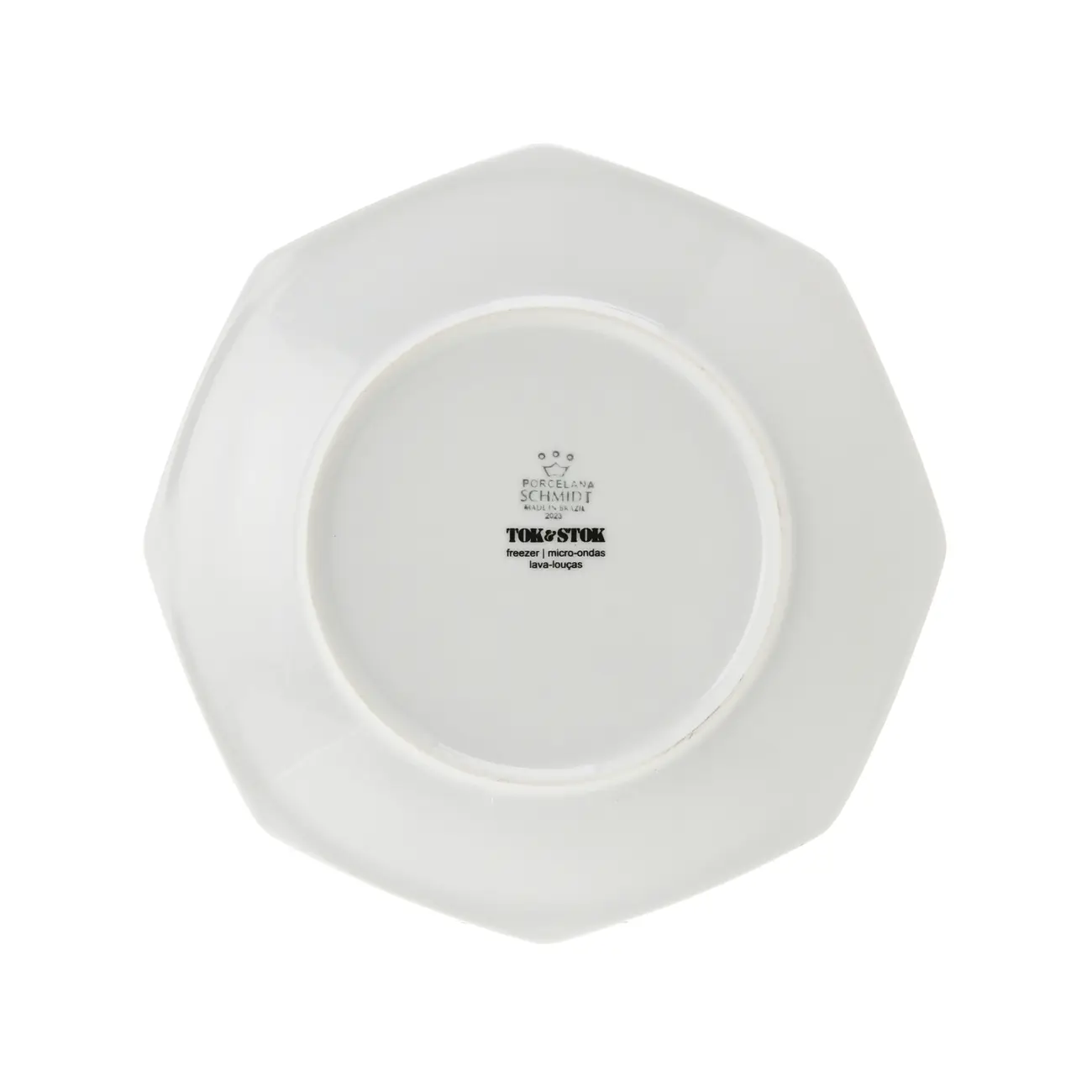 PRATO SOBREMESA OCTAGON - BRANCO - Foto 3