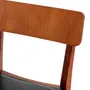 CADEIRA DE JANTAR TANGO - NOZES/PRETO - Foto 6