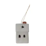 ADORNO CASINHA LED 7 CM VILAREJO NOEL - NATURAL - Foto 6