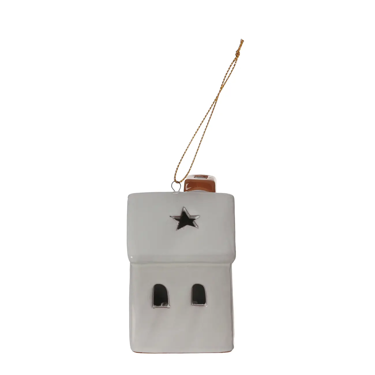 ADORNO CASINHA LED 7 CM VILAREJO NOEL - NATURAL - Foto 6