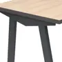 MESA COM BALCÃO 1 PORTA BASCULANTE/1 GAVETA 1,60 M X 1,60 M ALETA - KONKRET/OAK TAMMI - Foto 12