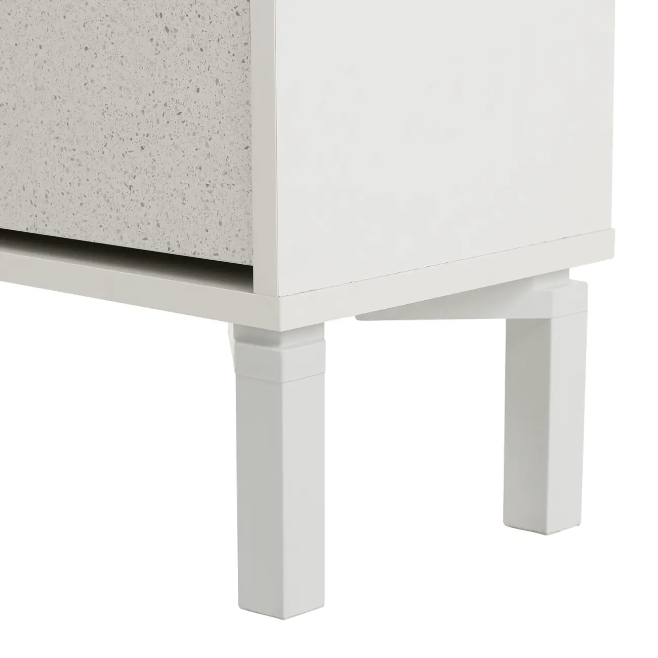 SAPATEIRA 2 PORTAS BASCULANTE SLEEK - BRANCO/GRANILITE - Foto 11