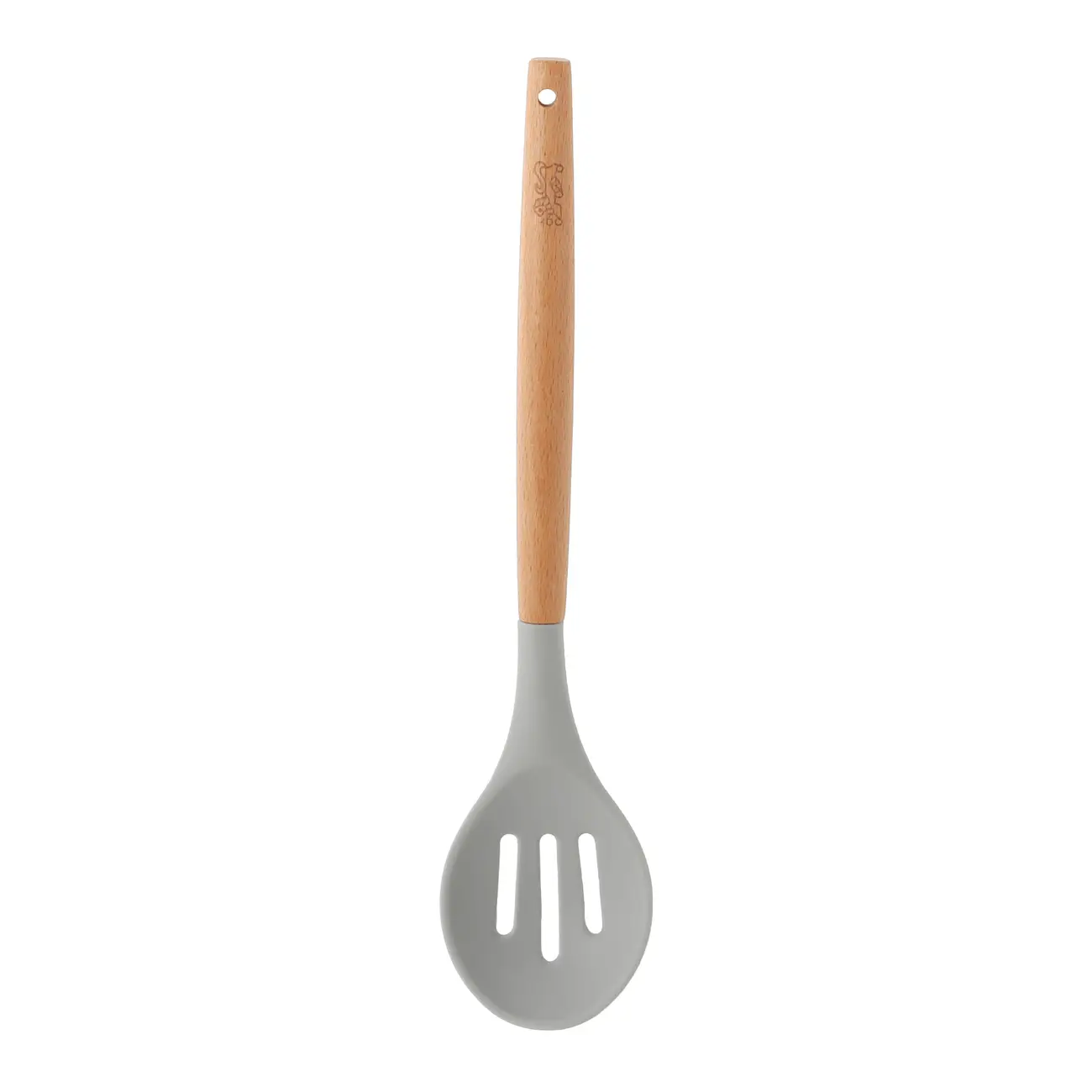 COLHER VAZADA 31 CM TO COOK - CINZA/TAUARI - Foto 1