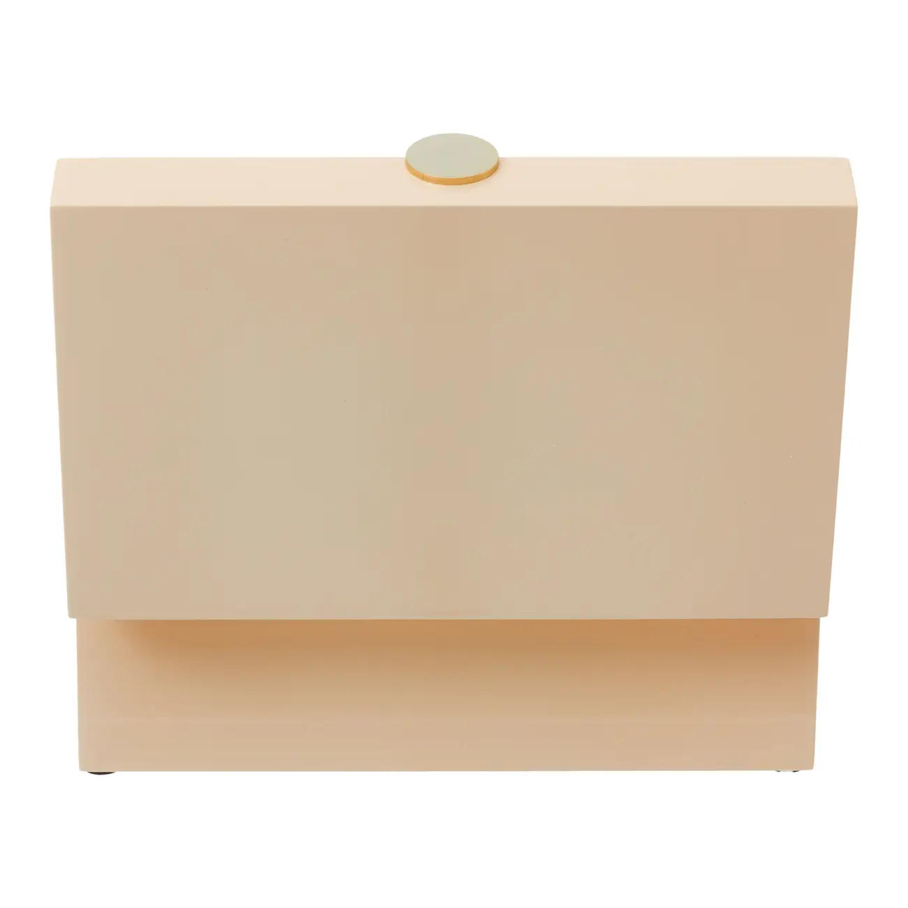 CAIXA 9 CM X 21 CM X 13 CM MINALLUM - AREIA/OURO - Foto 5