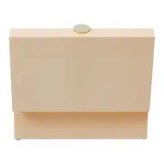 CAIXA 9 CM X 21 CM X 13 CM MINALLUM - AREIA/OURO - Foto 5
