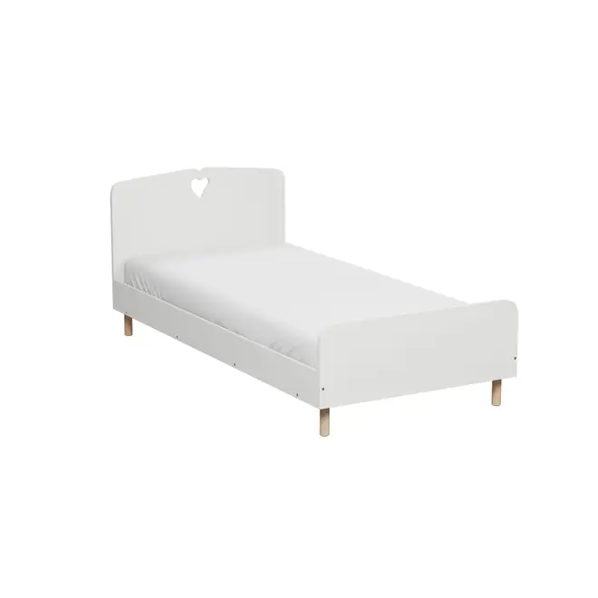 MY LITTLE LOVE CAMA SOLTEIRO 88 CM - BRANCO/NATURAL WASHED - Foto 7