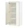 ARMÁRIO PARA ESCRITÓRIO ALTO 2 PORTAS START UP - BRANCO/BRANCO - Foto 6