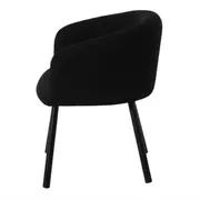 POLTRONA RALF - PRETO/PRETO - Foto 3