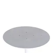 BASE DE MESA DE JANTAR CENTRAL REDONDO AU 1,20 M TULIPE - BRANCO BRILHANTE - Foto 3