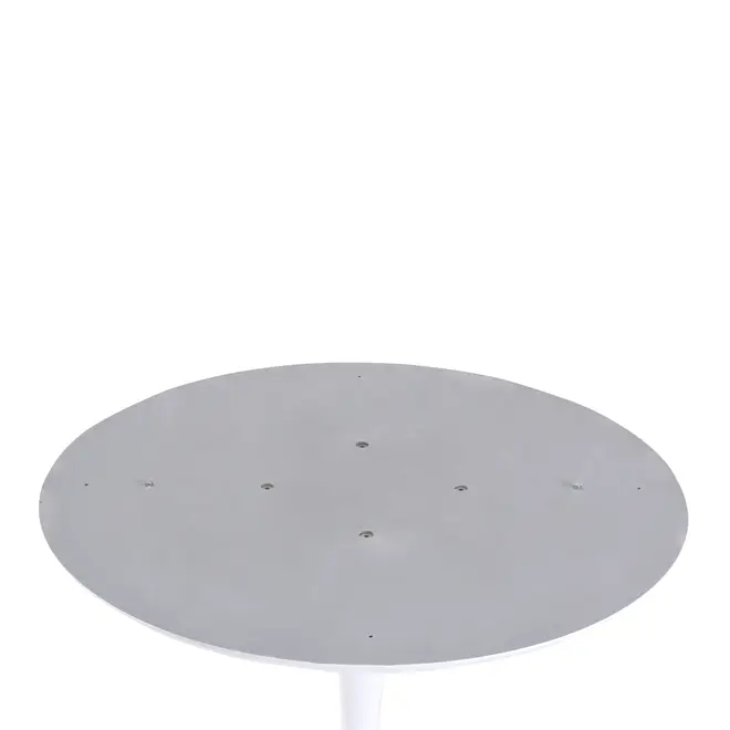 BASE DE MESA DE JANTAR CENTRAL REDONDO AU 1,20 M TULIPE - BRANCO BRILHANTE - Foto 3