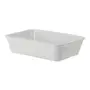 BRANCO/BRANCO - TRAVESSA REFRATÁRIA 21 CM X 14 CM THEVY