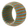 ARGOLA PARA GUARDANAPO CONJUNTO COM 2 PEÇAS BIJU - CORES CALEIDOCOLOR - Foto 1