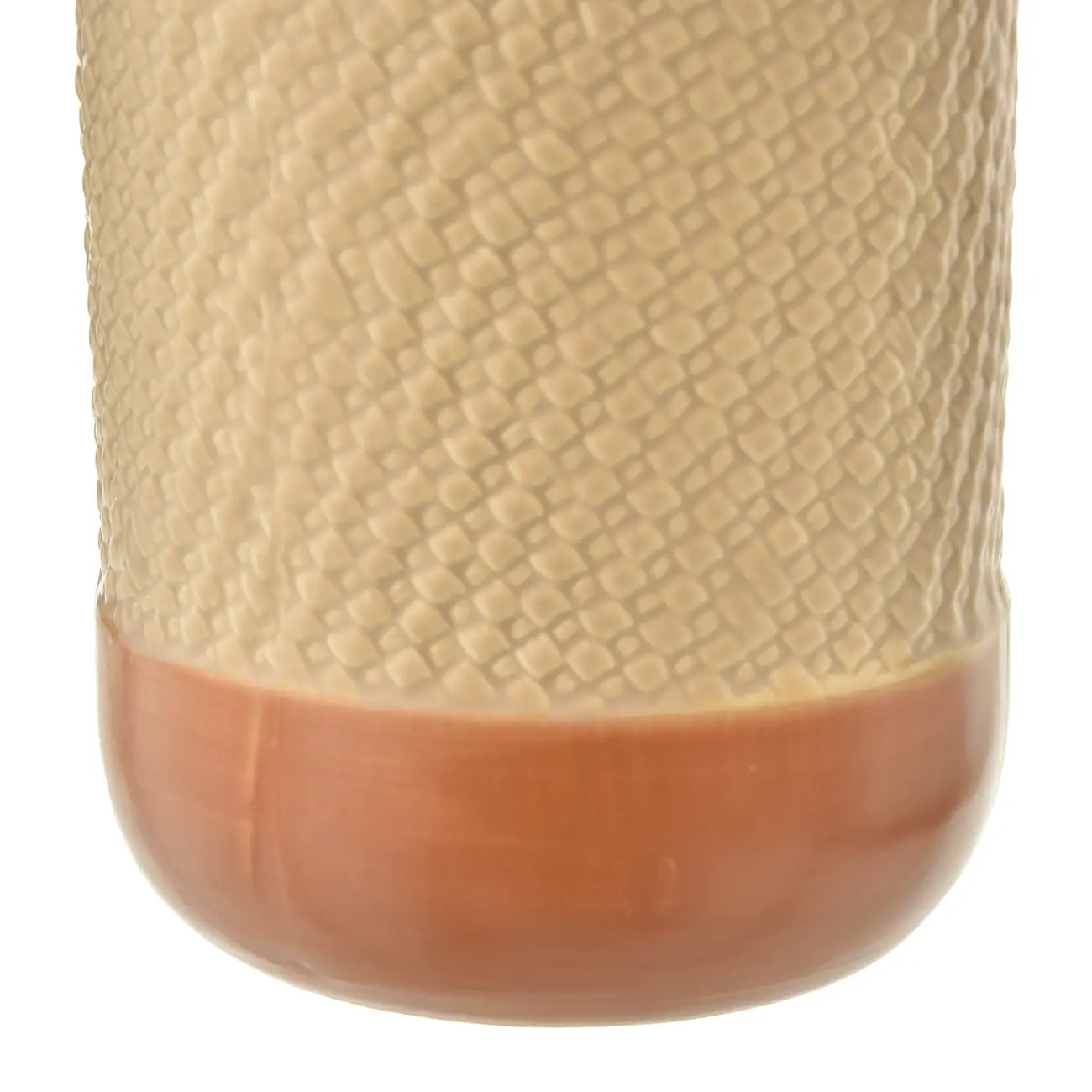 VASO 22 CM TRAMADINHO - AREIA/TERRACOTA - Foto 5