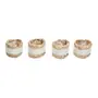 ARGOLA PARA GUARDANAPO CONJUNTO COM 4 PEÇAS TRIANA - FIBRA NATURAL/NATURAL - Foto 1