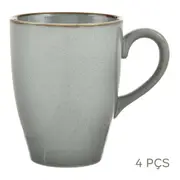 JG DE CANECA 350ML C/4 PEÇAS MARURU - BLEU CENDRÉ - Foto 1