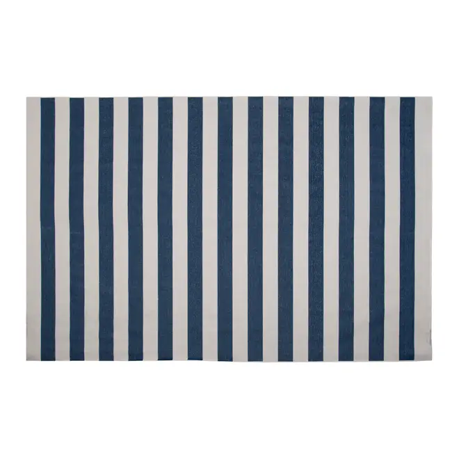 TAPETE 3 M X 4 M BLUESTRIPE - NATURAL/AZUL - Foto 1