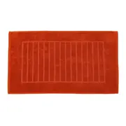 TOALHA DE PISO 80 CM X 48 CM CUSHY - TERRACOTA - Foto 3