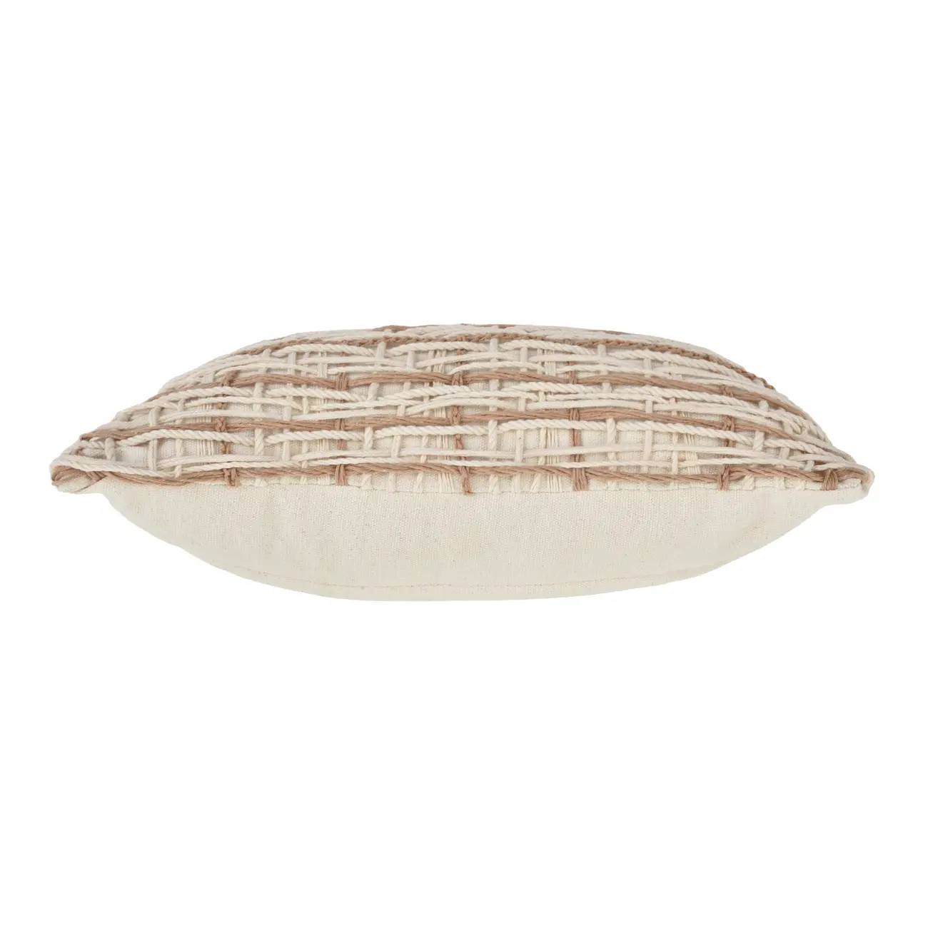 CAPA PARA ALMOFADA 50 CM X 30 CM NAVEGANTES - NATURAL/BEGE - Foto 2