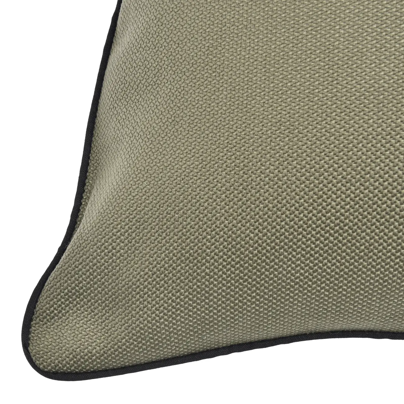 CAPA ALMOFADA 43 CM X 43 CM PAIR - MUSGO/PRETO - Foto 5
