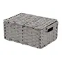CESTO DOBRÁVEL 34 CM X 24 CM X 15 CM NID - CINZA PROVENCE - Foto 2