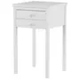 MESA DE CABECEIRA 2 GAVETAS MODEL - BRANCO - Foto 2