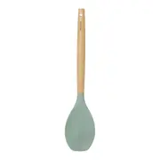 COLHER 31 CM SILIBOO - SÁLVIA/BAMBU - Foto 1