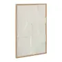 QUADRO II 50 CM X 70 CM TEXTURE DIMENSIONS - MADEIRA/BRANCO - Foto 2