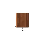 ARMÁRIO DE COZINHA AÉREO 1 M 1 PORTA BASCULANTE GOURMET - NOZES/INCOLOR - Foto 3