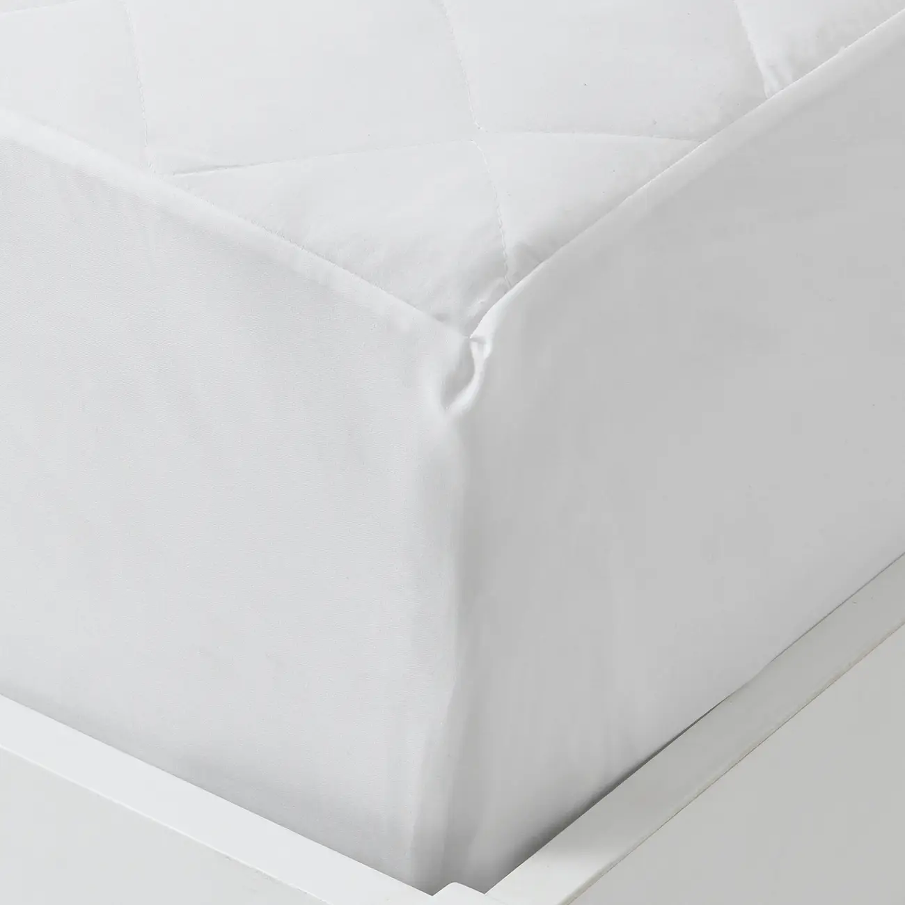 PROTETOR PARA COLCHÃO QUEEN 1,58 M X 1,98 M X 40 CM CARE'N PROTECT - BRANCO - Foto 3