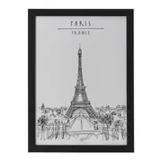 KIT QUADROS C/3 TRAVEL MEMORIES - PRETO/BRANCO - Foto 4