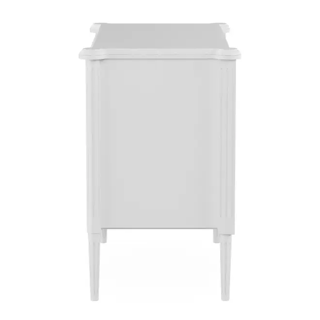 CÔMODA 3 GAVETAS 90 CM X 50 CM REGENCE - BRANCO PROVENCE - Foto 4