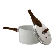 PANELA DE PRESSÃO INDUÇÃO 4,2 L CERAMIC LIFE SMART PLUS - CREAM/MARROM - Foto 5